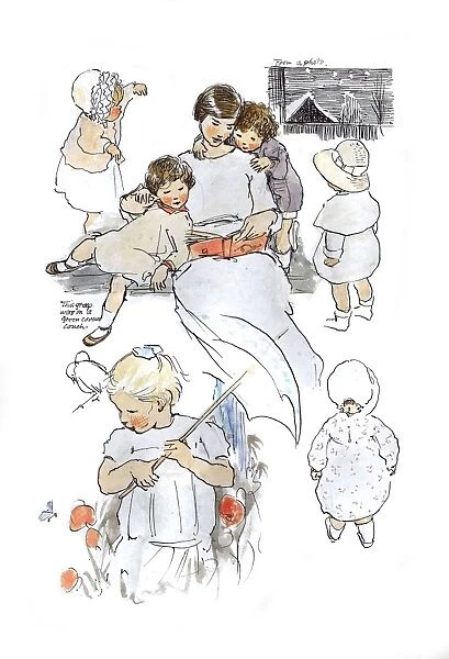 A Sketchbook - Mothers and Children
