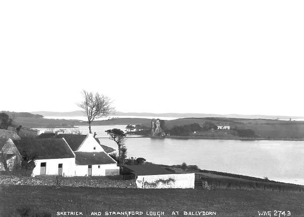 Sketrick and Strangford Lough at Ballydorn