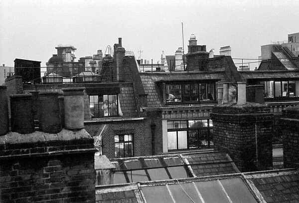 Soho, London - rooftop view