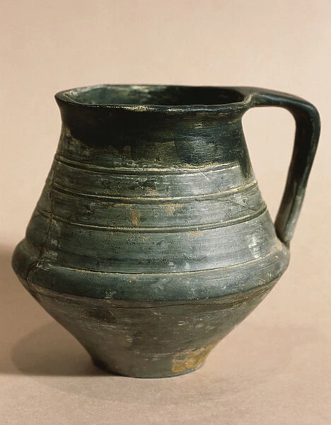 Spain. Early Iron Age (500-38 BC). Grey Ceramic jar. Cervera