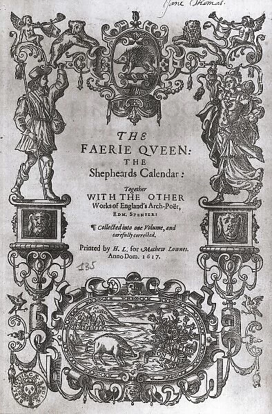 SPENSER, Edmund (1552-1599). The Faerie Queen