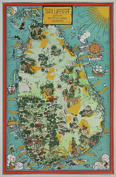Sri Lanka - Ceylon. Her tea and other industries