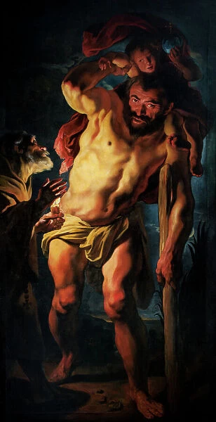 St Christopher Carrying the Christ Child