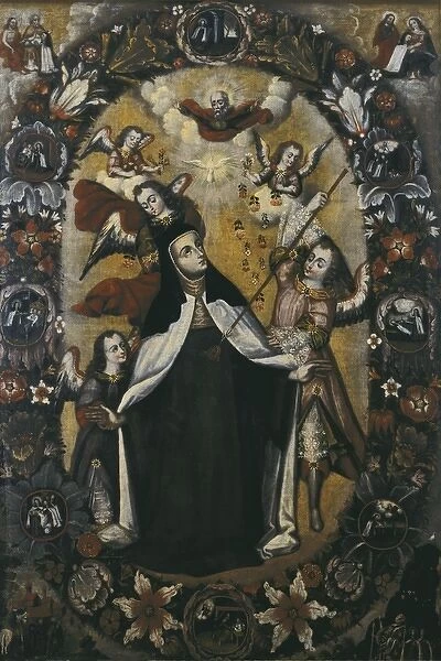 St. Teresa in Ecstasy. Anonymous author of La Paz
