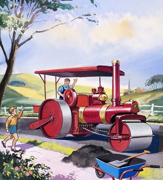 Steam Roller Driver