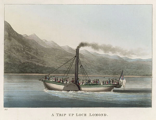 Steamer on Loch Lomond