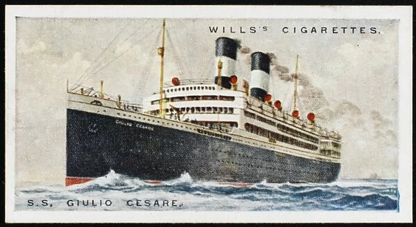 Steamship giulio Cesare
