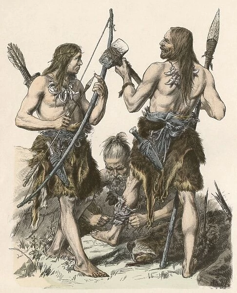 Stone Age German Men
