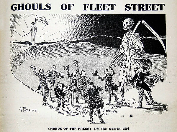 Suffragettes Die Ghouls of Fleet Street