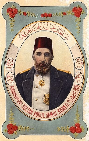 Sultan Abdulhamid II - ruler of the Ottoman Turks