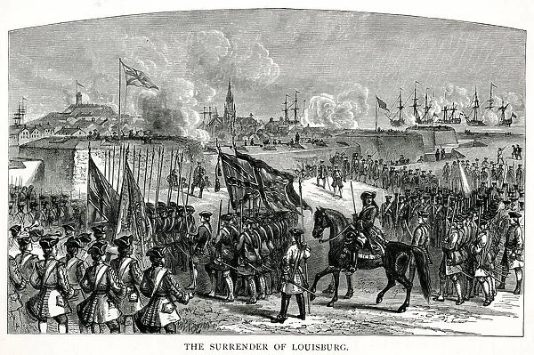 The Surrender of Louisbourg