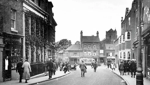 Sutton Coldfield High Street probably 1930s