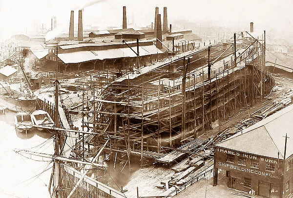 Thames Ironworks and Shipbuilding Company - Building