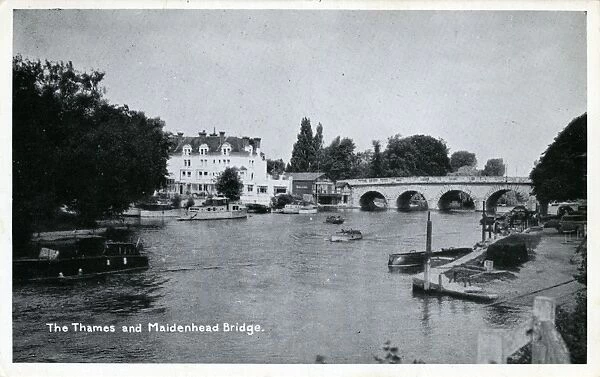 The Thames & Maidenhead Bridge, Maidenhead, Berkshire