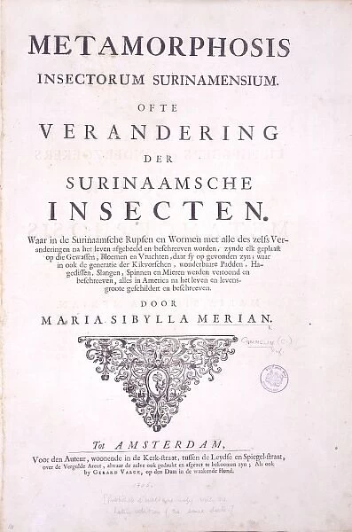 Title page of 1705 edition of