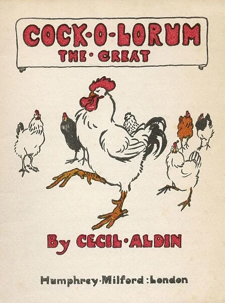 Title page design by Cecil Aldin, Cock-O-Lorum