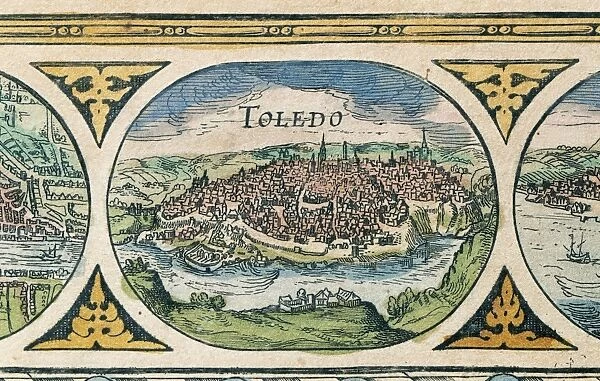 Toledo, Spain. Le Theatre du Monde. 17th century