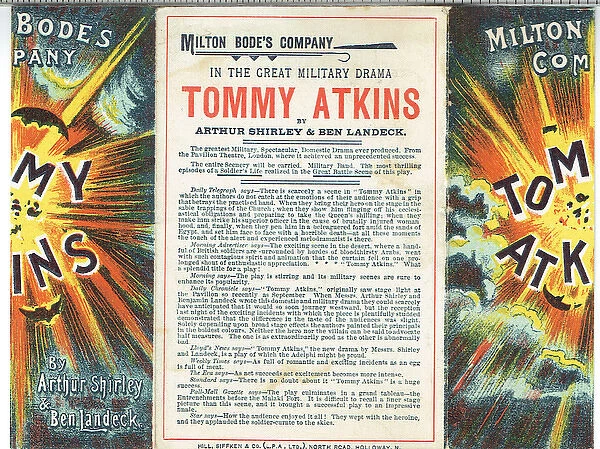 Tommy Atkins by Arthur Shirley and Ben Landeck