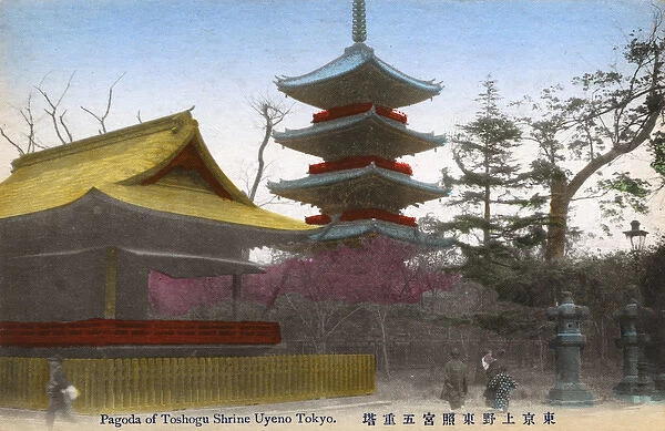 The Tosho-gu Shrine at Ueno Park in Tokyo, Japan