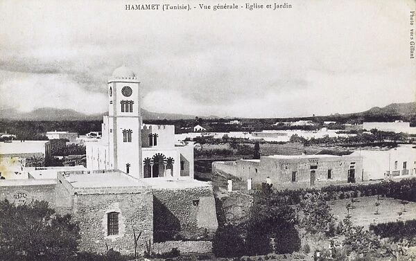 Tunisia - Hamamet - The Church and Garden