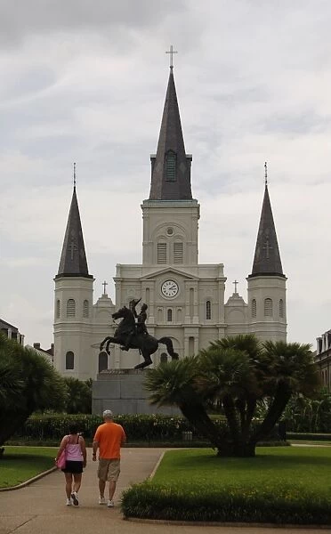 USA. New Orleans. Cathedral-Basilica of Saint Louis, King of