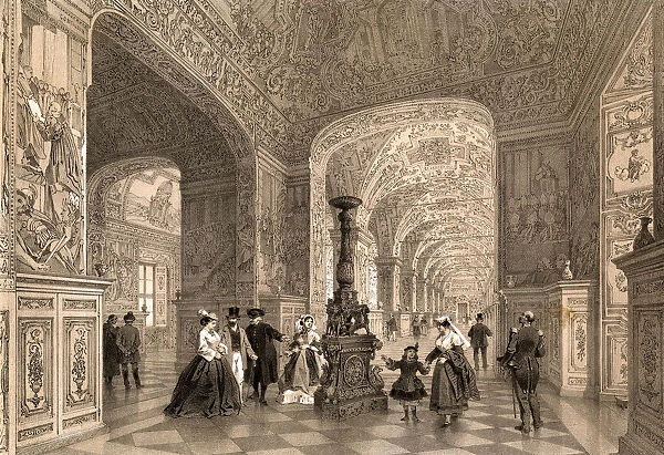 VATICAN LIBRARY  /  C. 1860