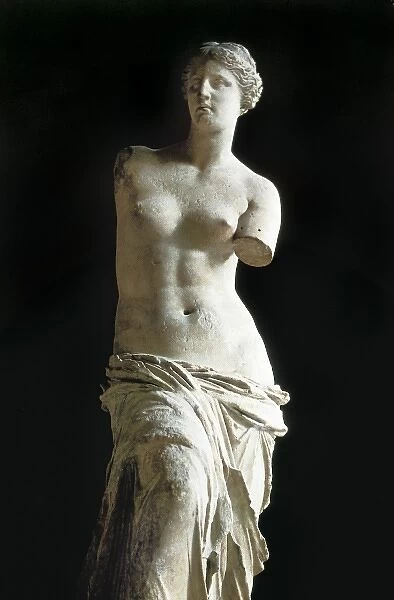 Venus de Milo. 2nd c. BC. Hellenistic art. Sculpture