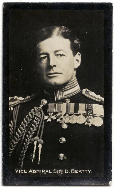 Vice Admiral Sir David Beatty, British naval officer
