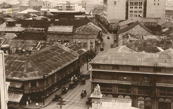 View of Binondo, Manila, Philippines