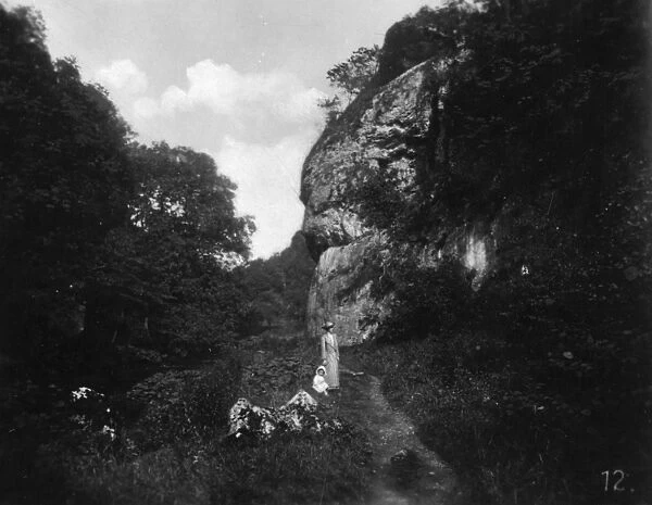 View of Dovedale, Derbyshire