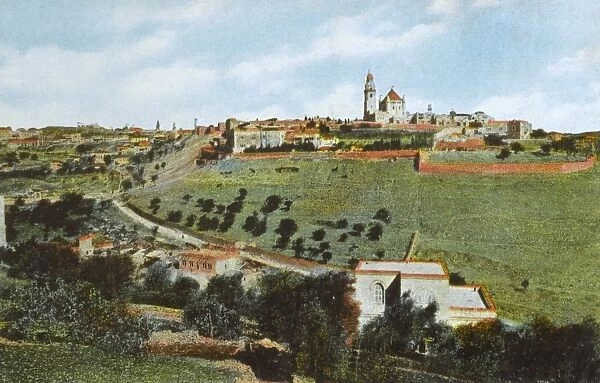 View of the Mount Zion, Jerusalem, Israel