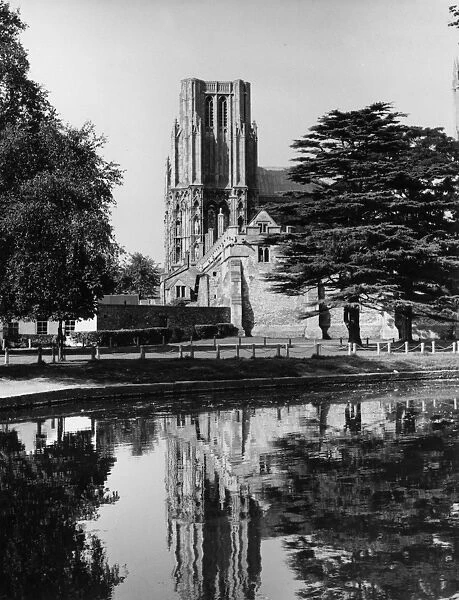 View of Wells Cathedral, Somerset