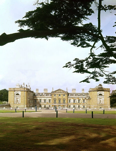 View of Woburn Abbey, Bedfordshire
