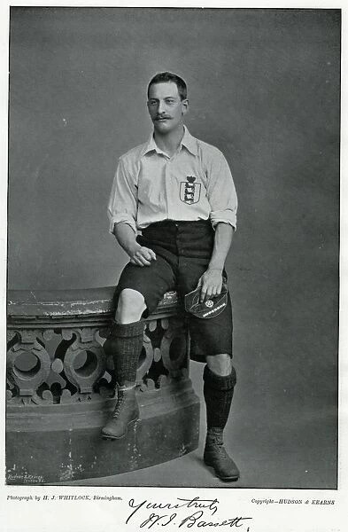W I Bassett, West Bromwich Albion and England footballer
