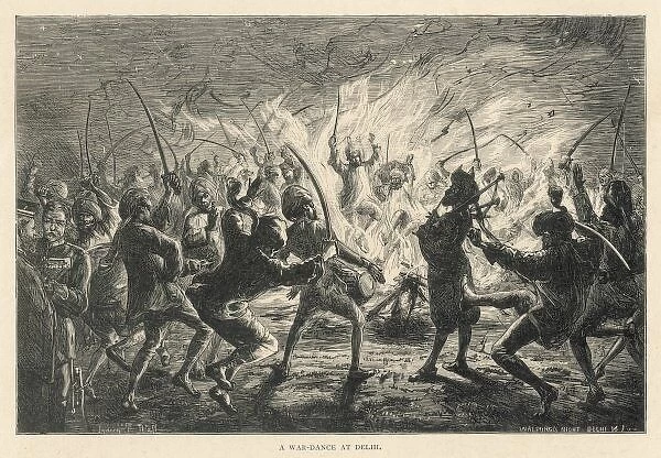 War Dance  /  Delhi  /  1875