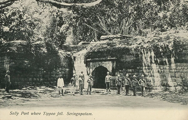 Water Gate - where Tipu Sultan fell - Siege of Seringapatam
