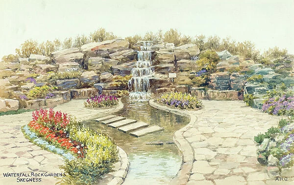 Waterfall, Rock Gardens, Skegness, Lincolnshire