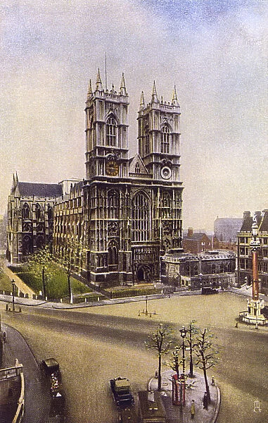 Westminster Abbey, London - The West Front and Towers