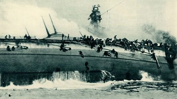 WW1 - Battle of Dogger Bank - Sinking of SMS Blucher