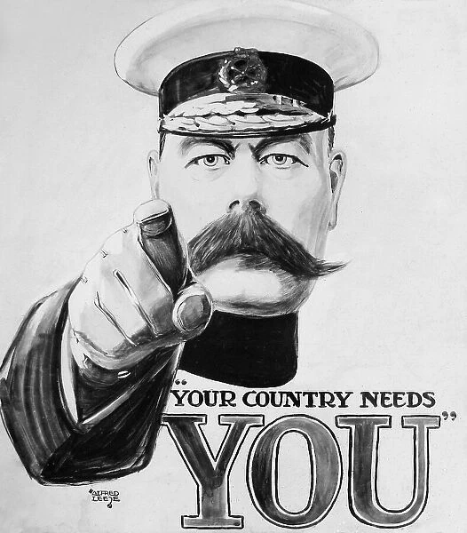 WW1 Recruitment Poster Lord Kitchener