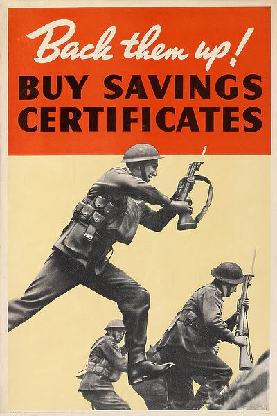 WW2 Poster -- Buy Savings Certificates