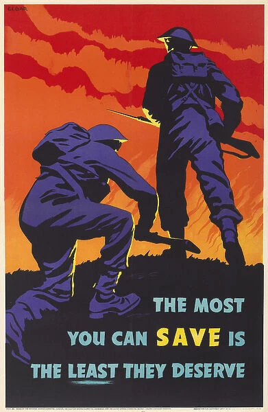 WW2 Poster -- National Savings