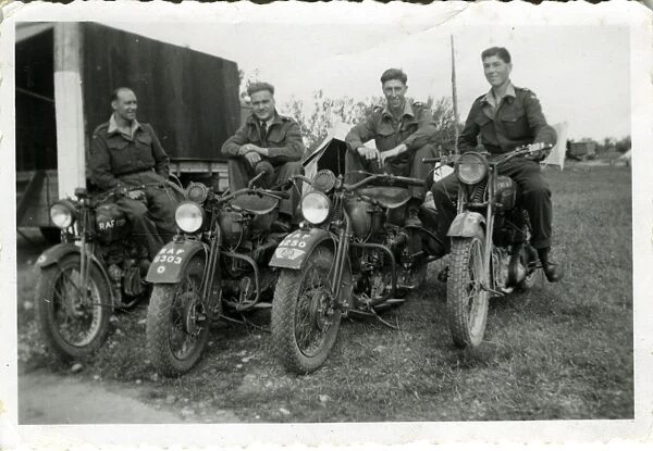 WW2 RAF Motorcycles