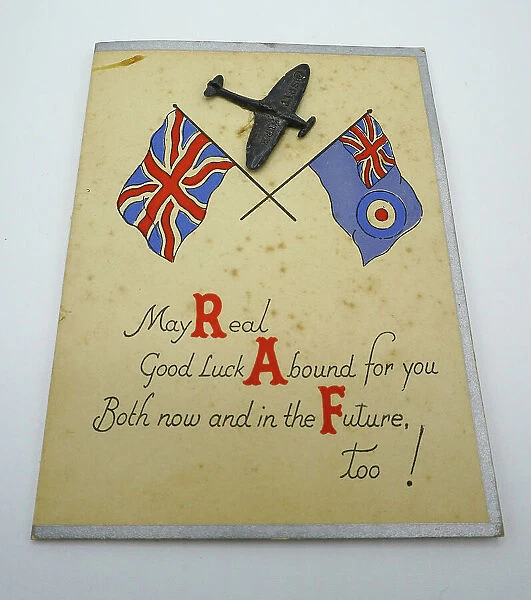 WW2 Spitfire Greetings Card