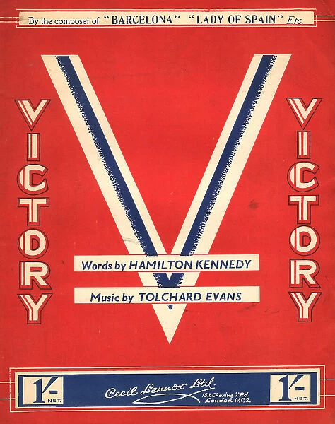 WW2 - Victory Music Sheet Cover