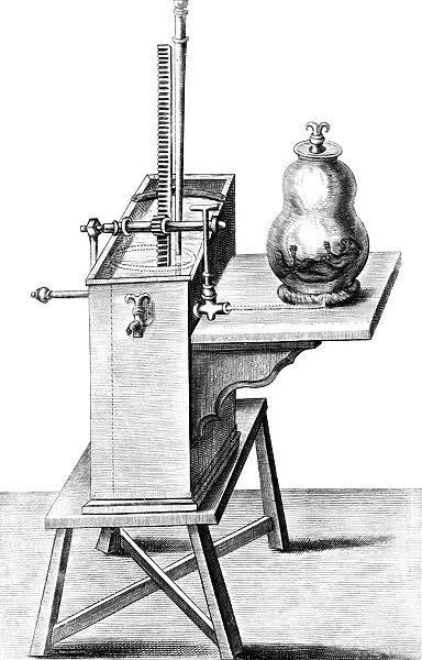 17th Century science experiment, artwork