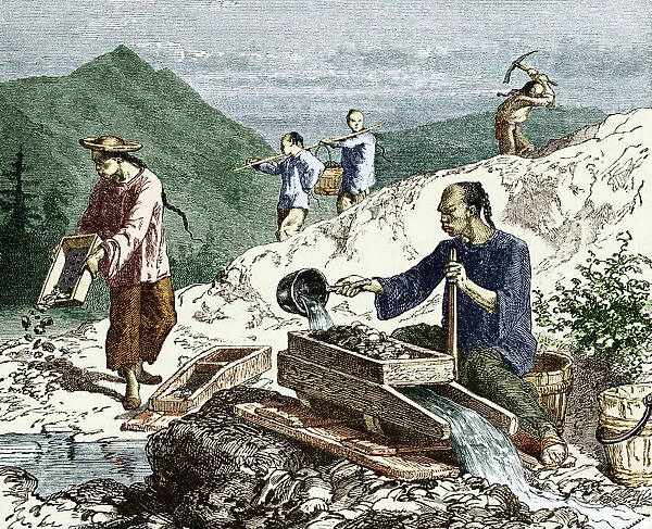 19th-century gold mining, Australia