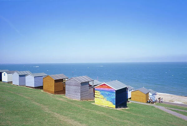 Beach huts
