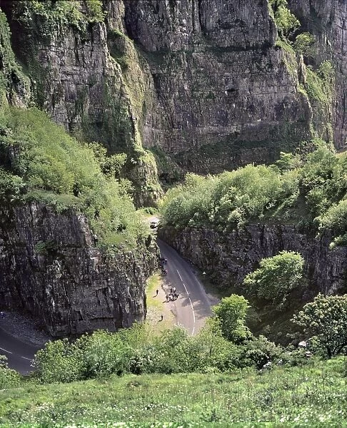 Cheddar Gorge and road C013  /  9771