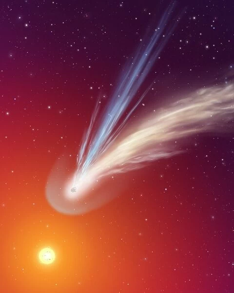 Comet and Sun, artwork C015  /  0776